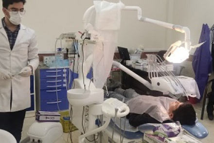 استقرار تیم های درمانی کانون جهاد سلامت در هونجان  شهرستان شهرضا 