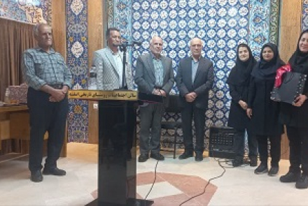 تجلیل از خانم دکتر اردلان نژاد به مناسبت روز پزشک 