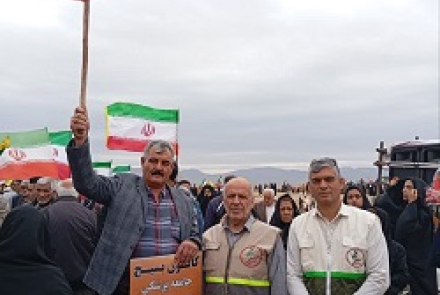 همایش کشوری مقاومت واقع در دشت مهیارشهرستان شهرضا