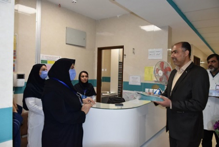 تجلیل از پرستاران بیمارستان امیرالمومنین(ع)واورژانس پیش بیمارستانی شهرضا بمناسبت گرامیداشت روز پرستار